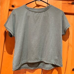 Runway Girls Crewneck Tee in Dusty Sage